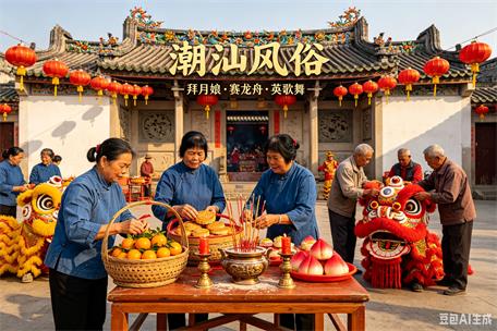 潮汕文學(xué)院的大潮汕文化“同題十詞牌系列” 之十八【潮汕風(fēng)俗】
